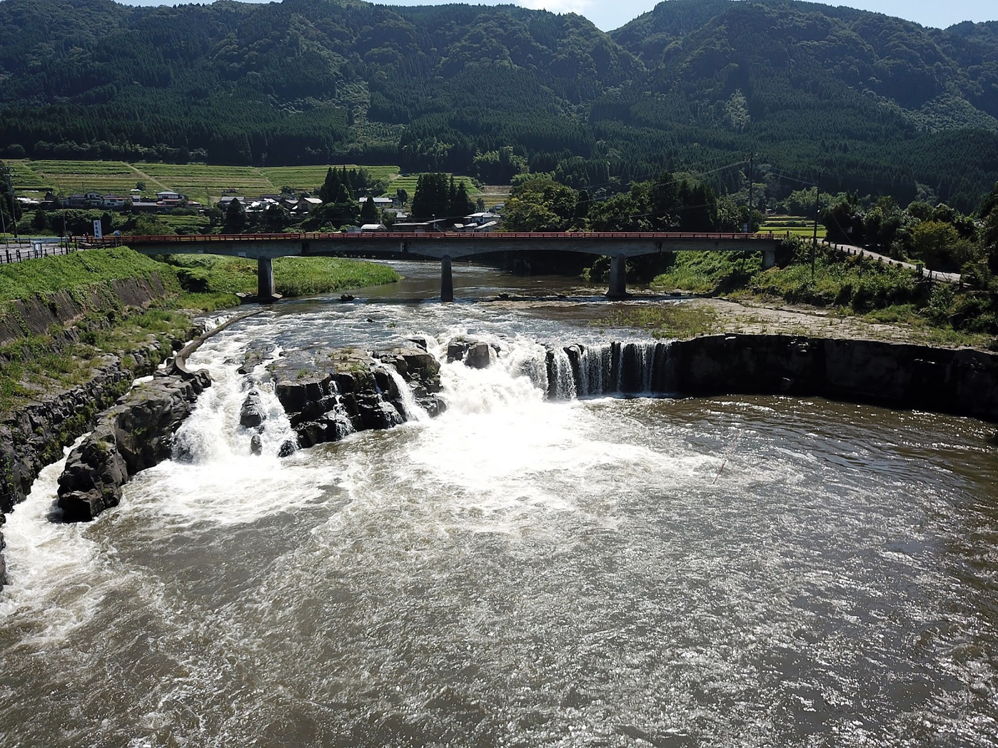 三日月の滝 日本遺産 やばけい遊覧 公式サイト 耶馬渓spirits